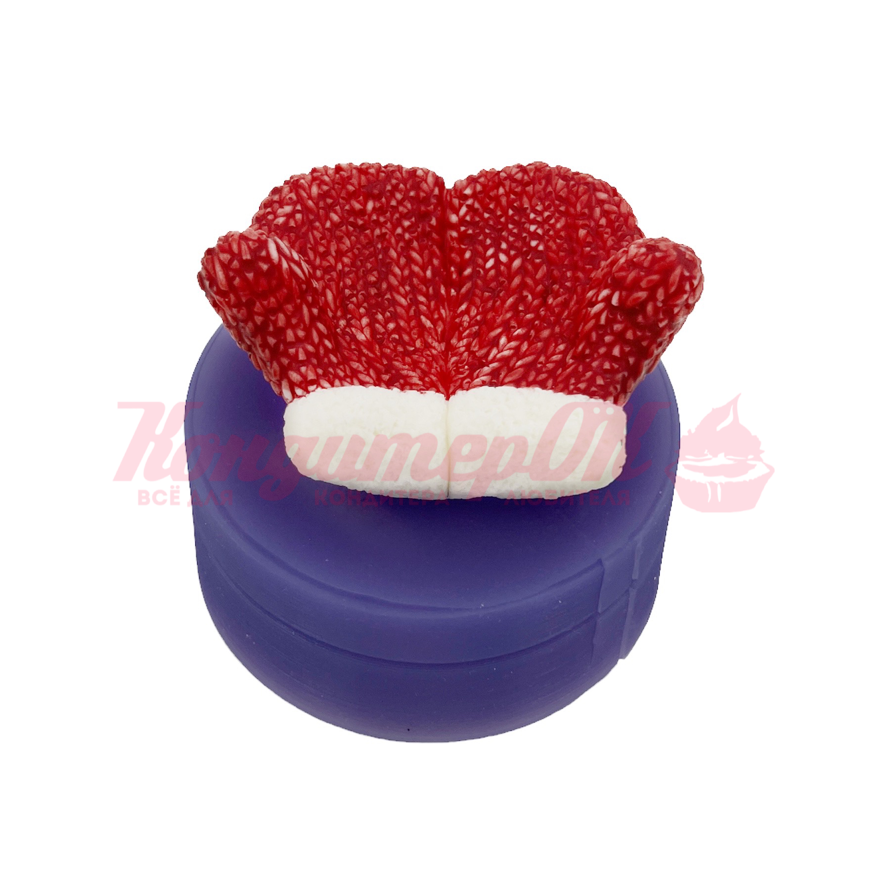 Молд силиконовый 3D Варежка 8,8*7*3,5 см