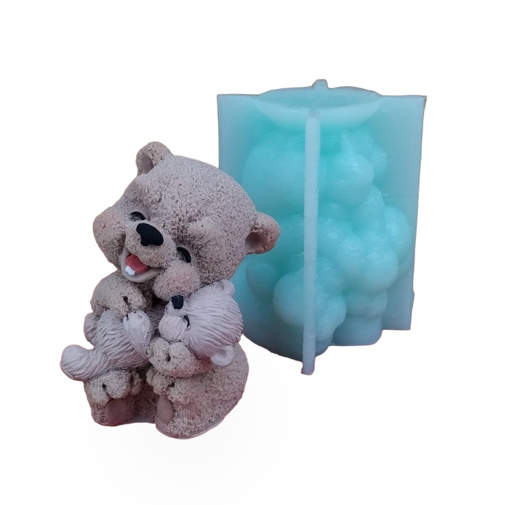Молд силиконовый 3D Маленький мишка