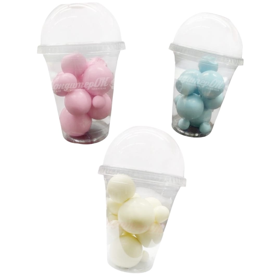 Фигурка из шоколадной глазури Шары