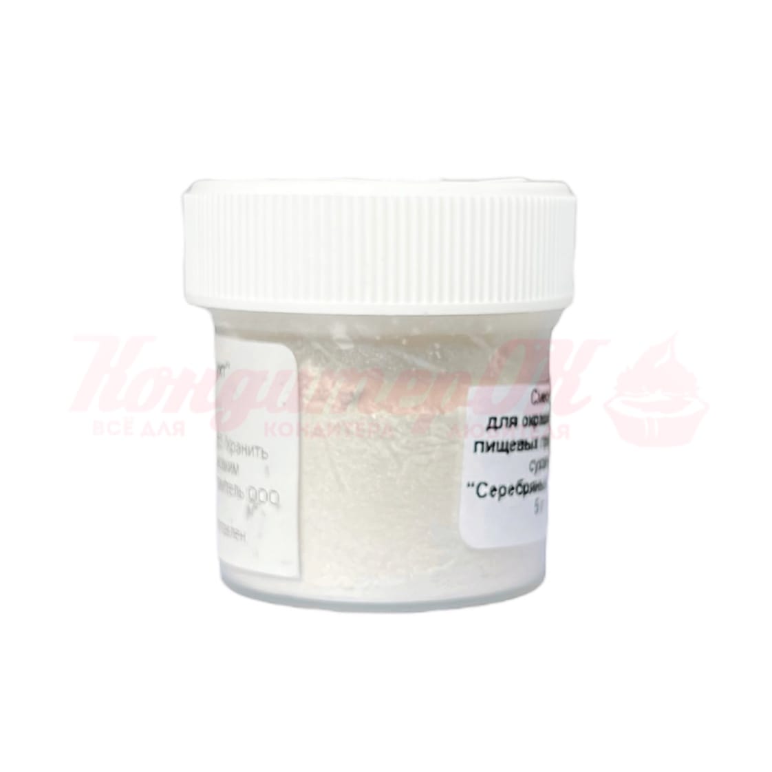 Краситель сухой блестящий Топ продукт Серебряный блеск 5 г