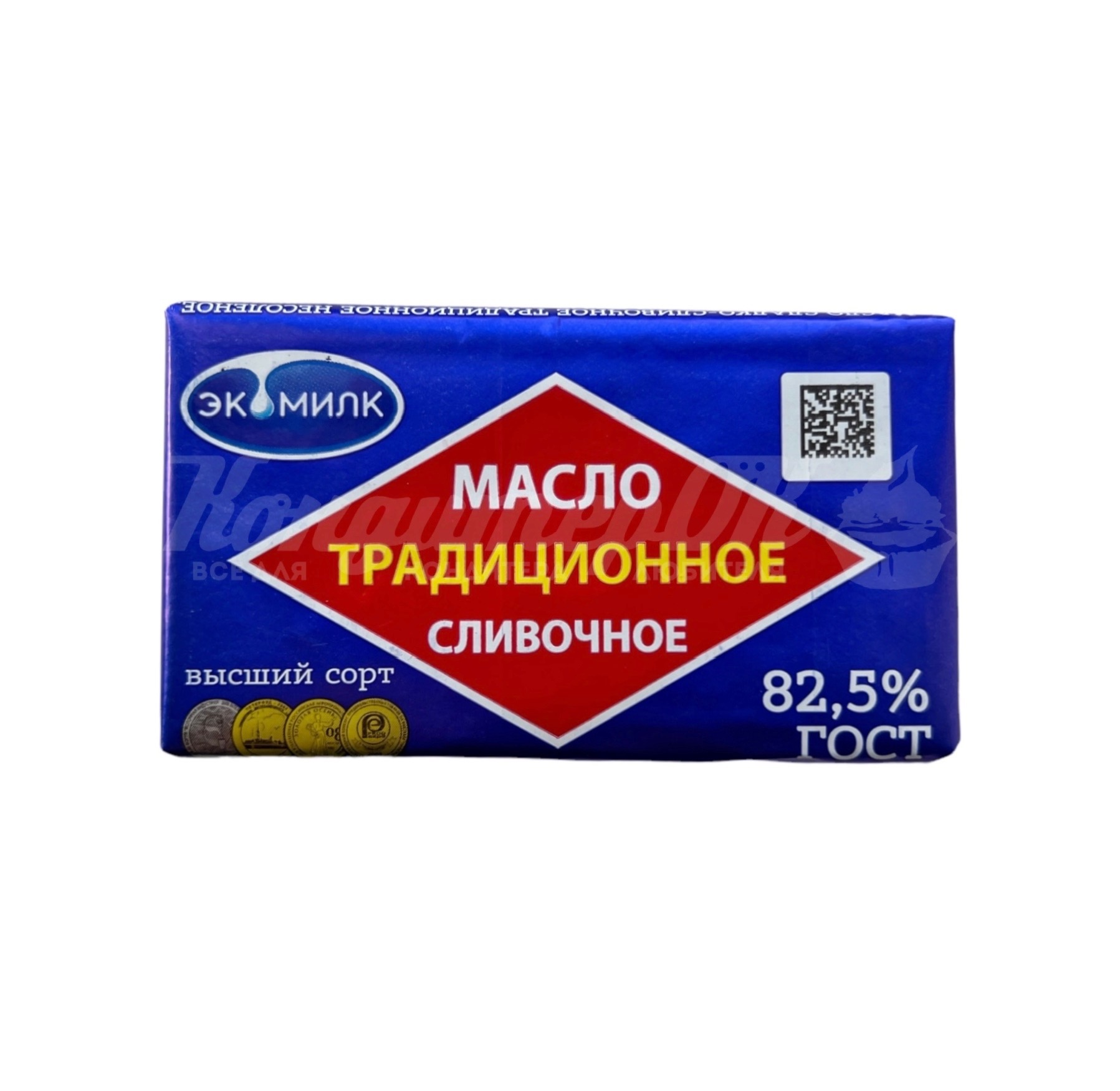 Масло сливочное Традиционное Экомилк 82,5% 380 г