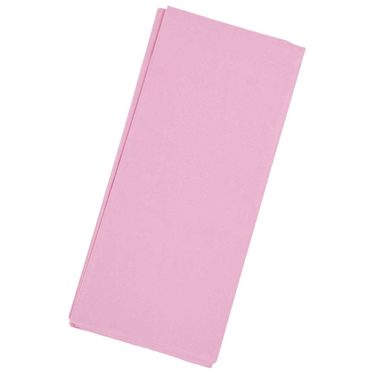 Бумага тишью светло - розовая 10 листов