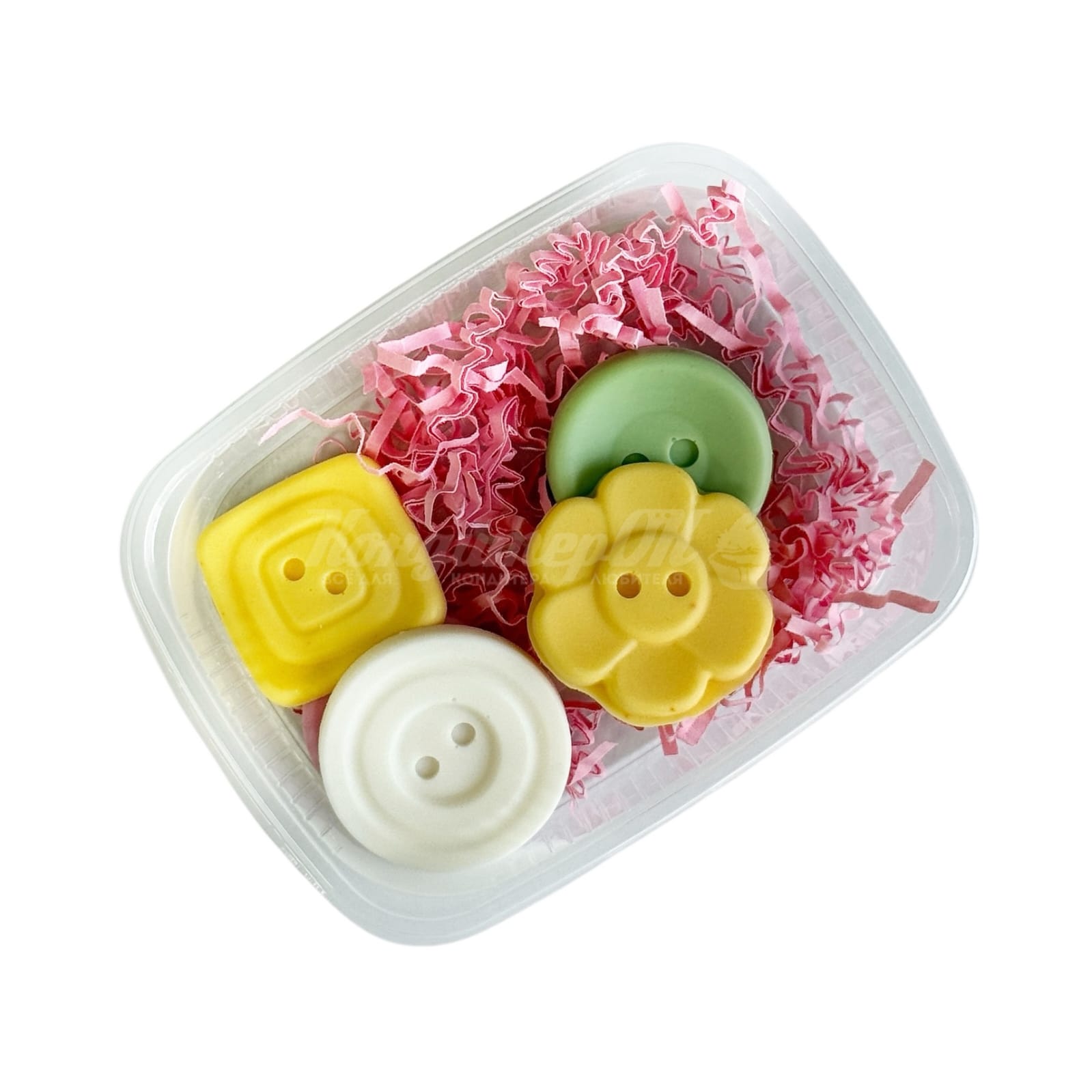 Набор фигурок из шоколадной глазури Пуговки 25 г (СП)