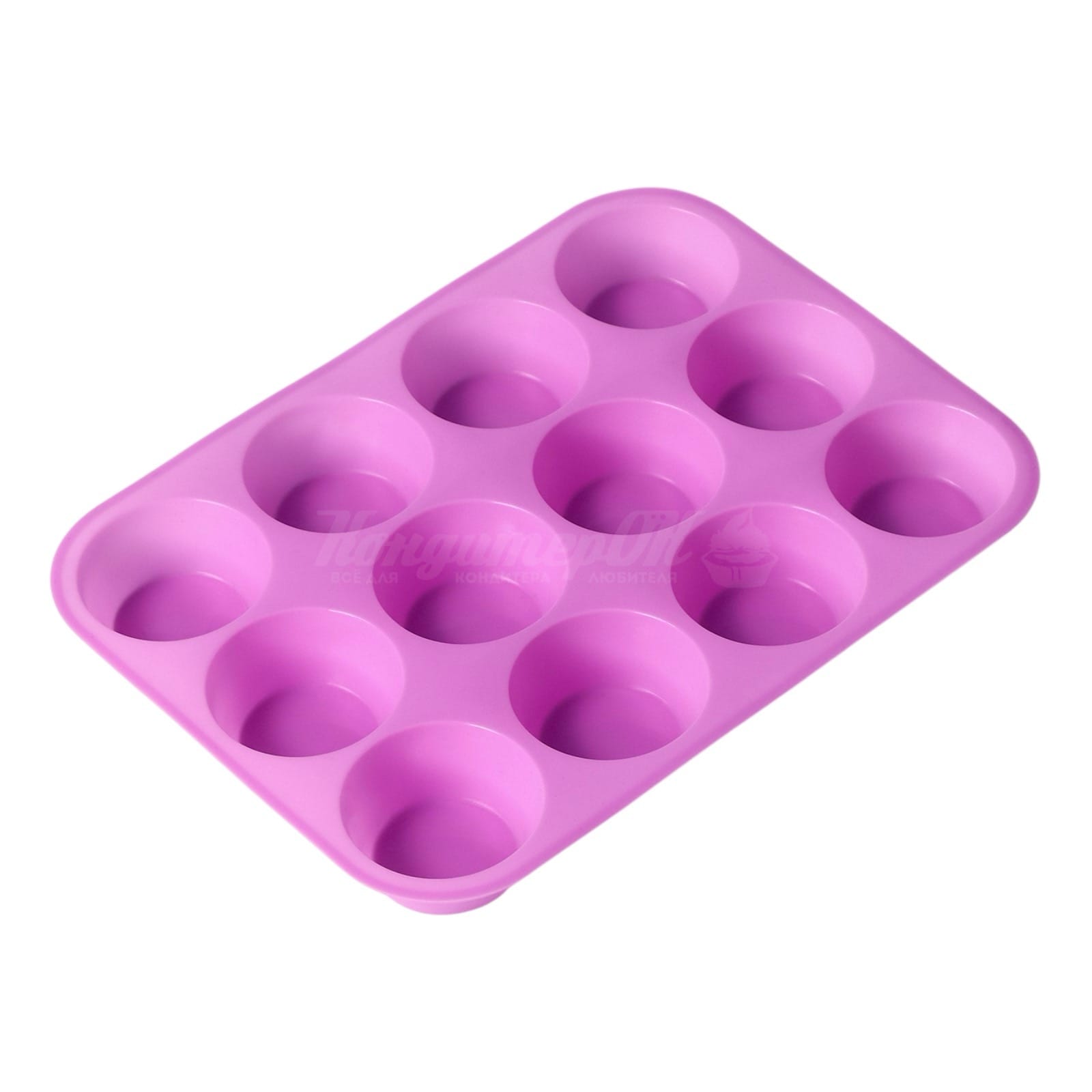 Форма силиконовая под 12 капкейков 