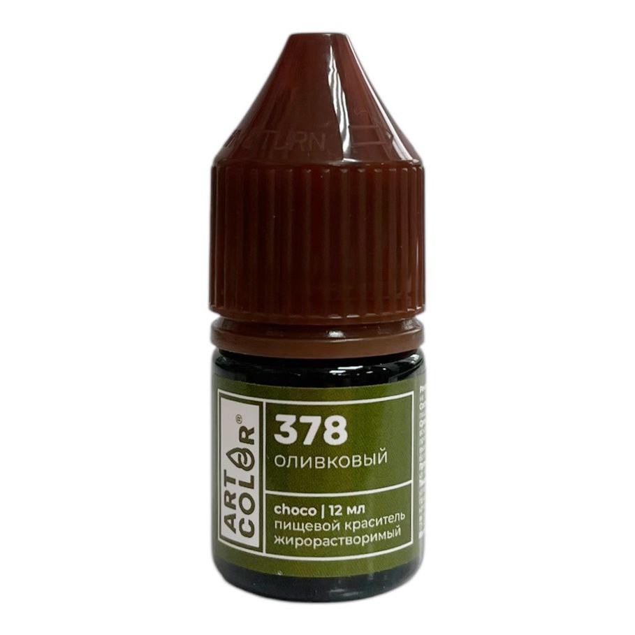 Краситель гелевый жирорастворимый ArtColor №378 Оливковый 12 мл