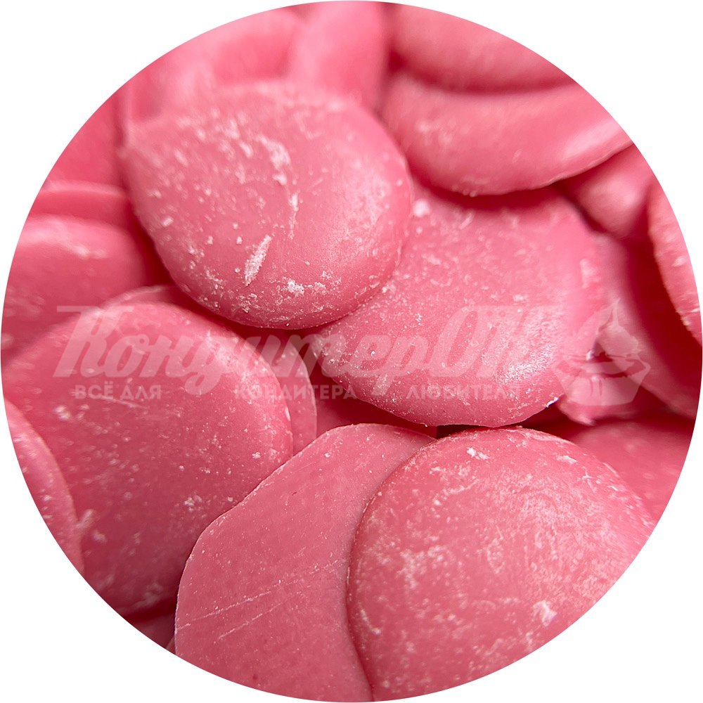 Глазурь кондитерская Шокомилк малина розовая 200 г