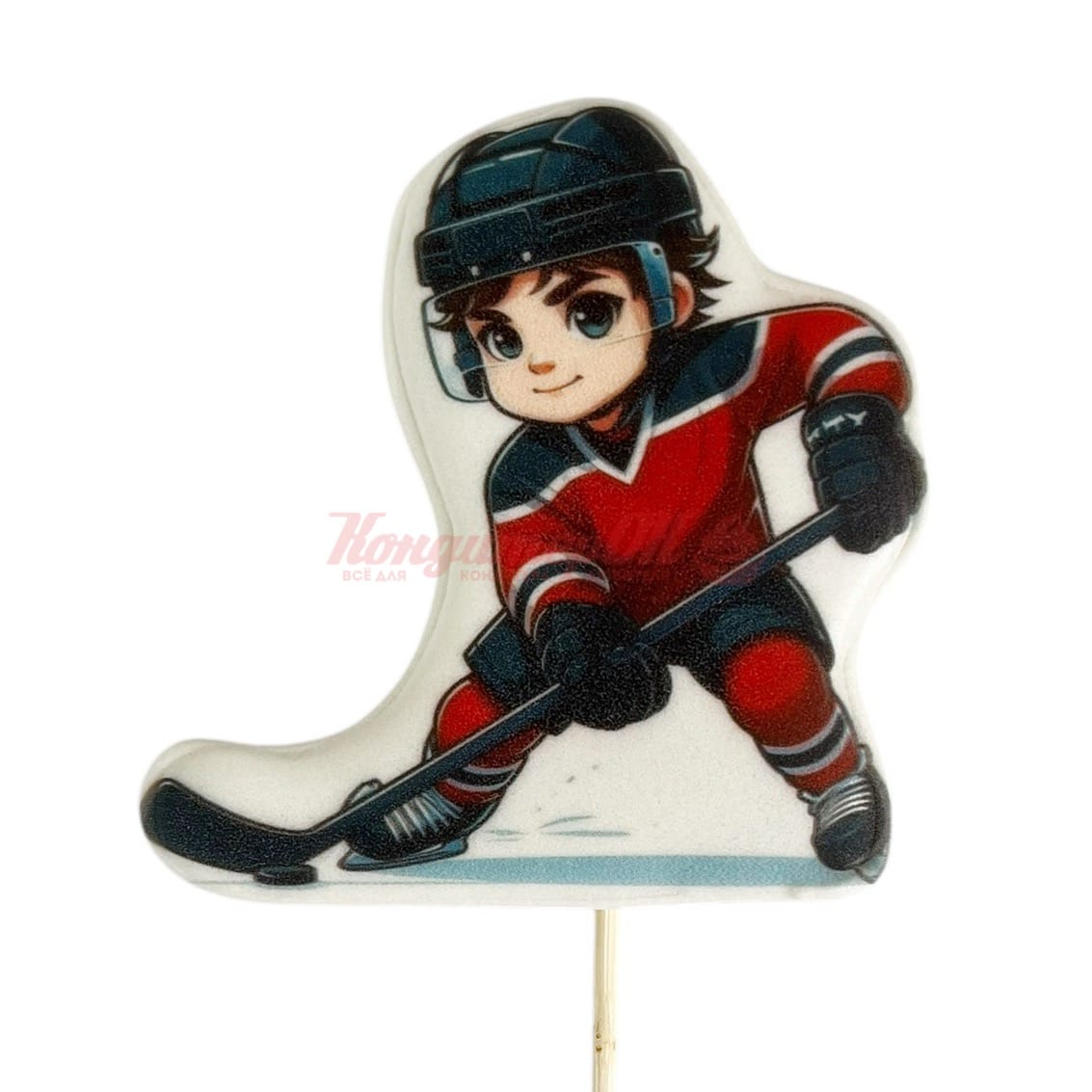 Пряник имбирный фигурный Хоккеист