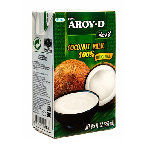 Молоко кокосовое AROY-D 250 мл