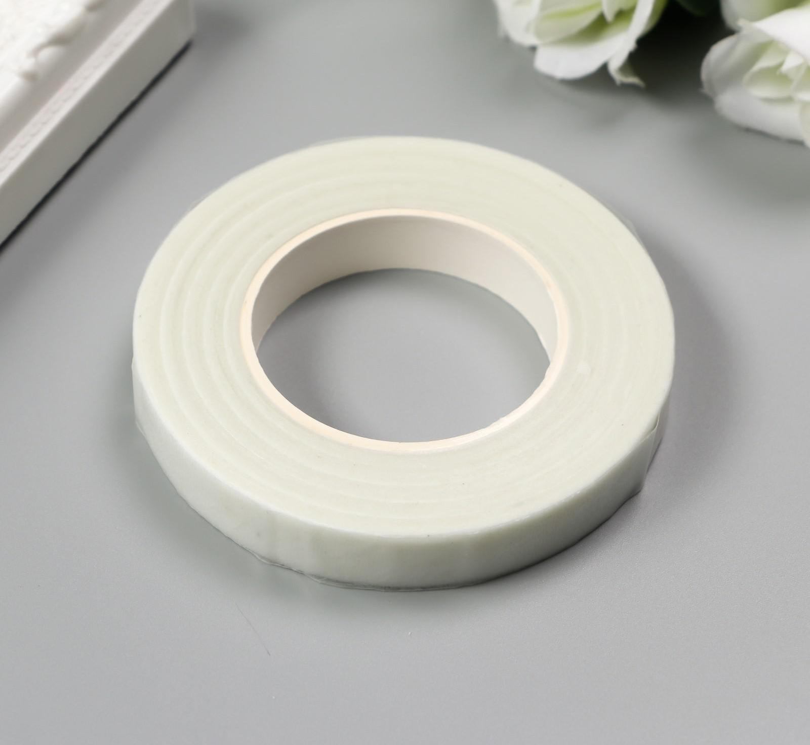 Лента флористическая белая 12 мм 27 м +-0,5