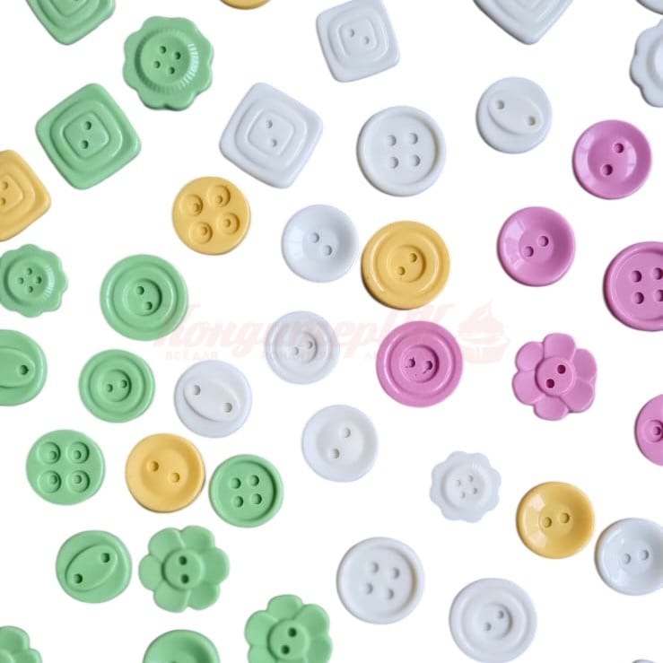 Набор фигурок из шоколадной глазури Пуговки 25 г (СП)